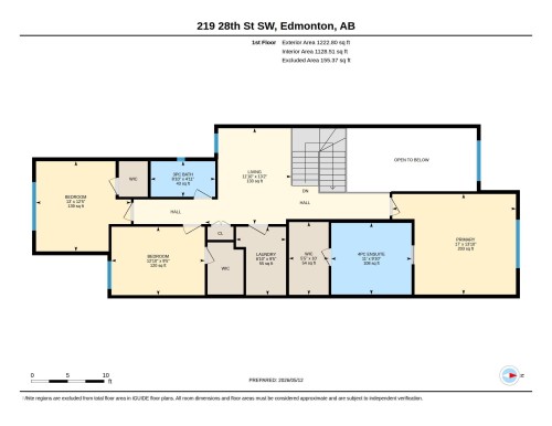 Floor plan - 219 28 Street, Edmonton, AB - Other