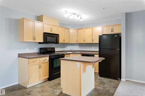 111 5951 165 Avenue, Edmonton, AB - Indoor Photo Showing Kitchen With Double Sink