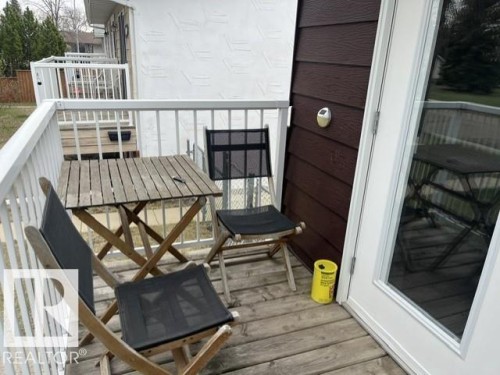 5911A 41 Avenue, Camrose, AB - Outdoor With Deck Patio Veranda With Exterior