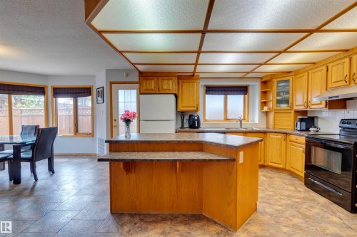 15411 67A Street, Edmonton, AB - Indoor Photo Showing Kitchen With Double Sink