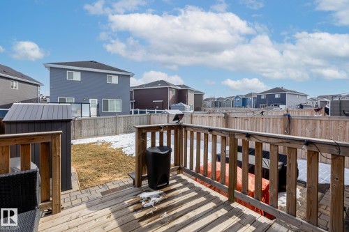 856 Ebbers Crescent, Edmonton, AB - Outdoor With Deck Patio Veranda With Exterior