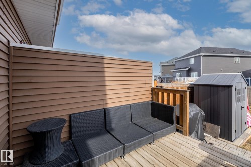 856 Ebbers Crescent, Edmonton, AB - Outdoor With Deck Patio Veranda With Exterior