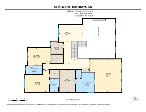 Floor plan - 6614 39 Avenue, Beaumont, AB - Other