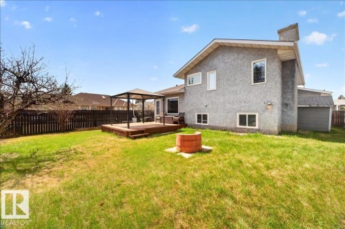 3671 33 Street, Edmonton, AB - Outdoor With Deck Patio Veranda With Backyard With Exterior