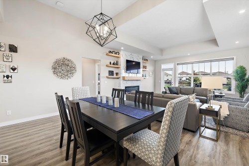 166 Edgewater Circle, Leduc, AB - Indoor Photo Showing Dining Room