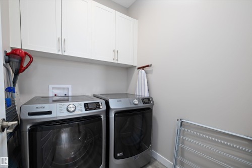 166 Edgewater Circle, Leduc, AB - Indoor Photo Showing Laundry Room