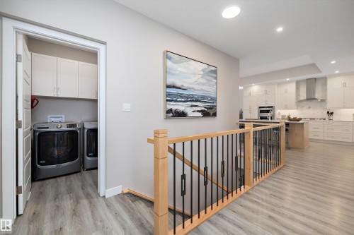 166 Edgewater Circle, Leduc, AB - Indoor Photo Showing Laundry Room