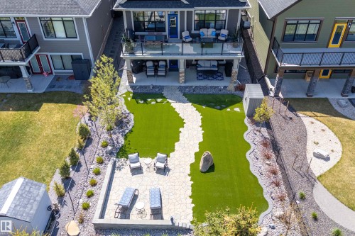 166 Edgewater Circle, Leduc, AB - Outdoor With Deck Patio Veranda With Facade