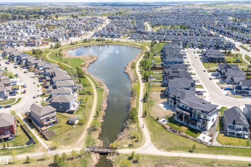 166 Edgewater Circle, Leduc, AB - Outdoor With Body Of Water With View