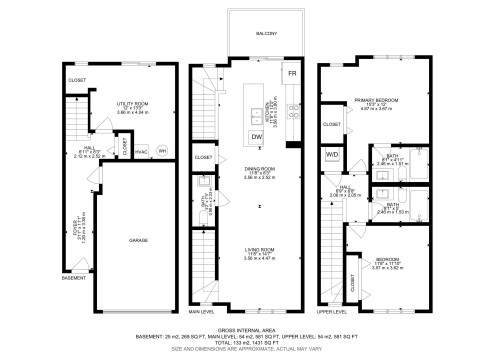 Floor plan - 17 320 Secord Boulevard, Edmonton, AB - Other