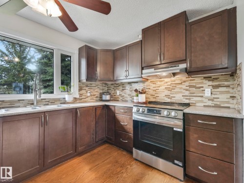 168 Humberstone Road, Edmonton, AB - Indoor Photo Showing Kitchen With Upgraded Kitchen