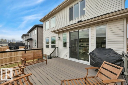 38 Avonlea Way, Spruce Grove, AB - Outdoor With Deck Patio Veranda With Exterior