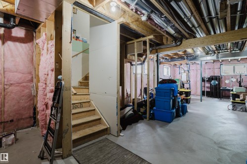 10508 153 Street, Edmonton, AB - Indoor Photo Showing Basement
