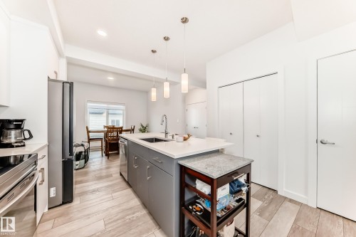 6620 46 Avenue, Beaumont, AB - Indoor Photo Showing Kitchen With Upgraded Kitchen