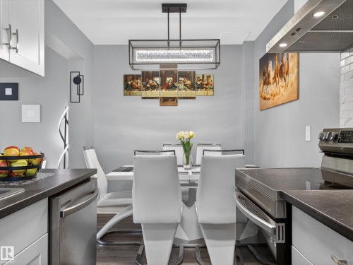 18F Callingwood Court, Edmonton, AB - Indoor Photo Showing Dining Room