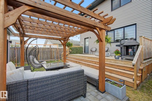 11406 55 Avenue, Edmonton, AB - Outdoor With Deck Patio Veranda With Exterior