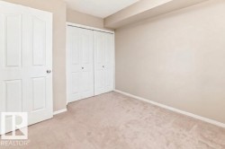 Neutral-toned walls complement plush carpeting - 