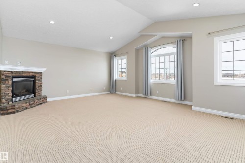 231 Greenfield Way, Fort Saskatchewan, AB - Indoor With Fireplace