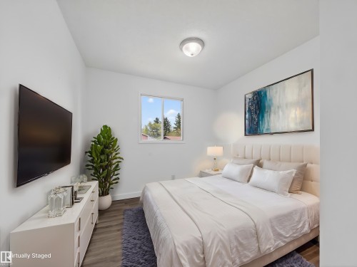 3520 49A Street, Edmonton, AB - Indoor Photo Showing Bedroom
