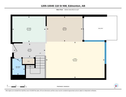 Floor plan - 1205 10045 118 Street, Edmonton, AB - Other