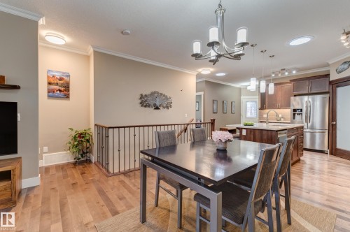 210 50 Heatherglen Drive, Spruce Grove, AB - Indoor Photo Showing Dining Room
