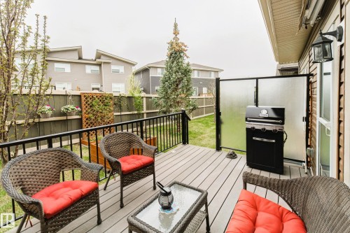 210 50 Heatherglen Drive, Spruce Grove, AB - Outdoor With Deck Patio Veranda With Exterior