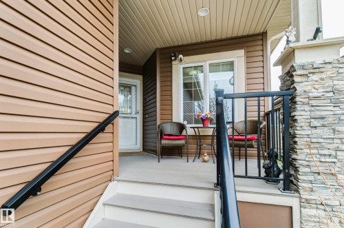 210 50 Heatherglen Drive, Spruce Grove, AB - Outdoor With Deck Patio Veranda With Exterior