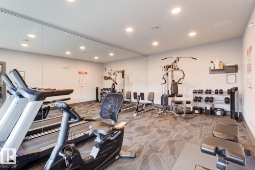 210 50 Heatherglen Drive, Spruce Grove, AB - Indoor Photo Showing Gym Room