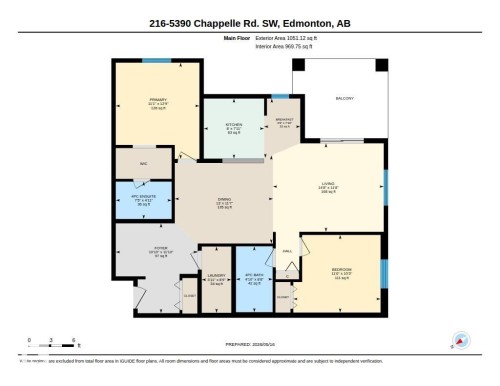 Floor plan - 216 5390 Chappelle Road, Edmonton, AB - Other