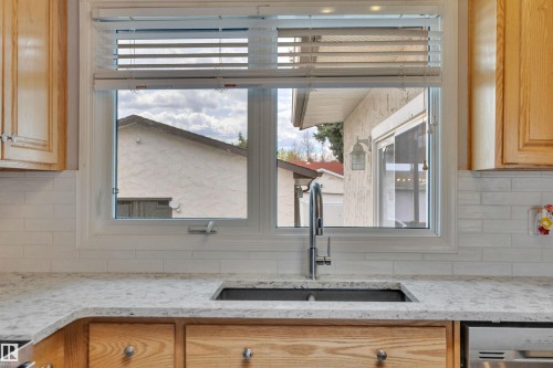 11719 152A Avenue, Edmonton, AB - Indoor Photo Showing Kitchen With Double Sink
