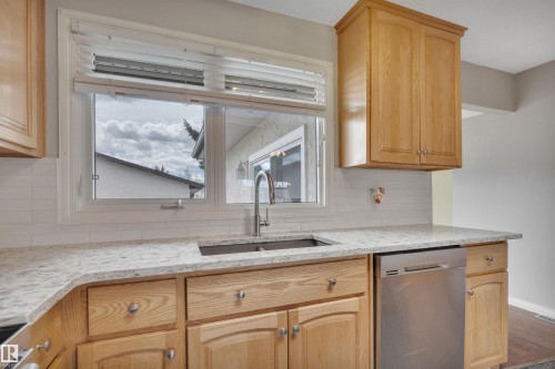 11719 152A Avenue, Edmonton, AB - Indoor Photo Showing Kitchen With Double Sink