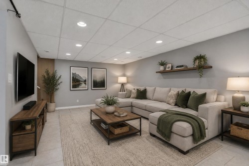 11719 152A Avenue, Edmonton, AB - Indoor Photo Showing Living Room
