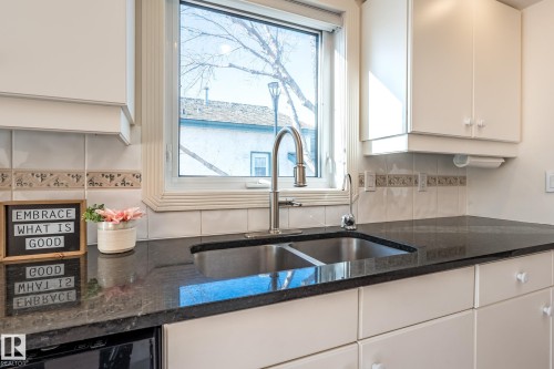 189 Blackburn Drive W, Edmonton, AB - Indoor Photo Showing Kitchen With Double Sink