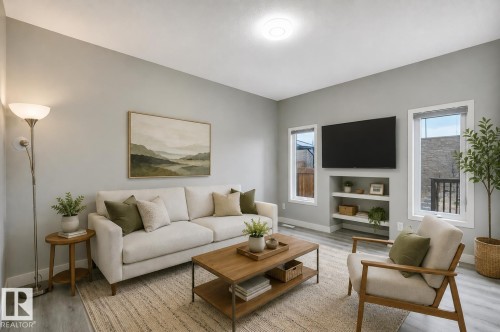 2580 Casey Way, Edmonton, AB - Indoor Photo Showing Living Room