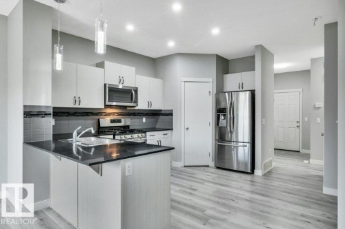 2580 Casey Way, Edmonton, AB - Indoor Photo Showing Kitchen With Double Sink