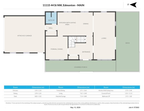 Floor plan - 11115 44 Street, Edmonton, AB - Other