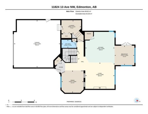 Floor plan - 11824 13 Avenue, Edmonton, AB - Other