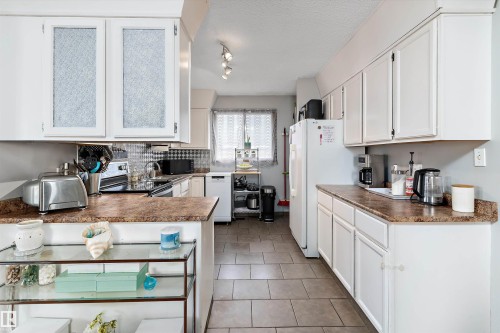 12916 69 Street, Edmonton, AB - Indoor Photo Showing Kitchen With Double Sink