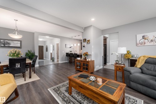 49 Wilson Close, Fort Saskatchewan, AB - Indoor Photo Showing Living Room