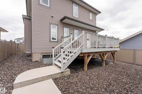 49 Wilson Close, Fort Saskatchewan, AB - Outdoor With Deck Patio Veranda With Exterior