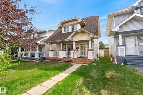 1517 Jarvis Crescent, Edmonton, AB - Outdoor With Deck Patio Veranda With Facade