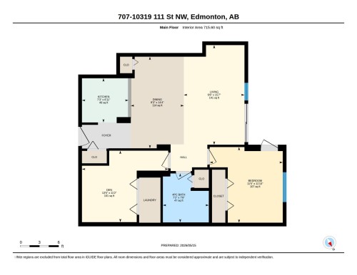 Floor plan - 707 10319 111 Street Nw, Edmonton, AB - Other