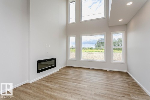 17332 5Th Street Nw, Edmonton, AB - Indoor With Fireplace
