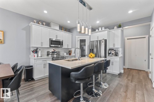6810A Tri City Way, Cold Lake, AB - Indoor Photo Showing Kitchen With Double Sink With Upgraded Kitchen