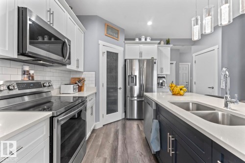 6810A Tri City Way, Cold Lake, AB - Indoor Photo Showing Kitchen With Double Sink With Upgraded Kitchen