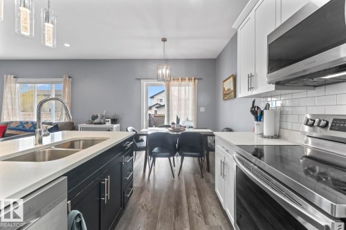 6810A Tri City Way, Cold Lake, AB - Indoor Photo Showing Kitchen With Double Sink With Upgraded Kitchen