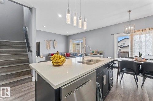 6810A Tri City Way, Cold Lake, AB - Indoor Photo Showing Kitchen With Double Sink