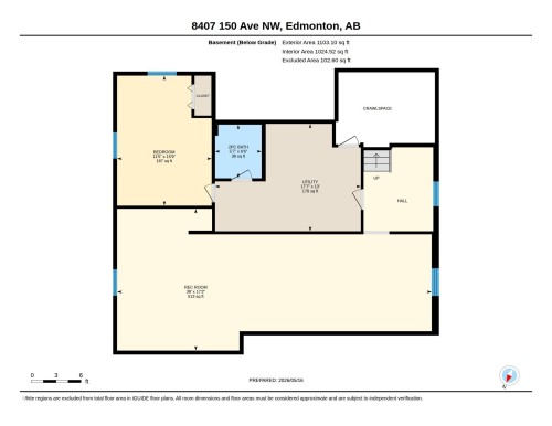 Floor plan - 8407 150 Avenue, Edmonton, AB - Other