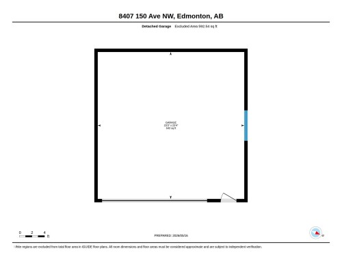 Floor plan - 8407 150 Avenue, Edmonton, AB - Other