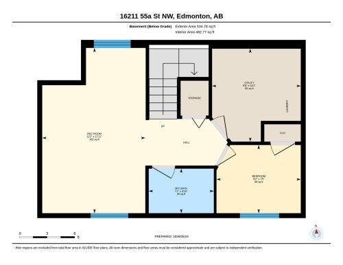 Floor plan - 16211 55A Street, Edmonton, AB - Other